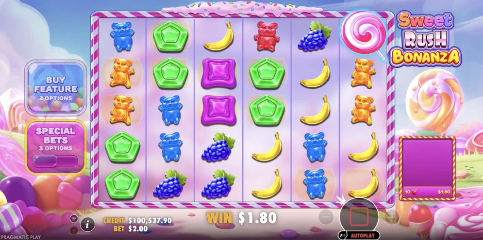 Sweet Rush Bonanza Slot