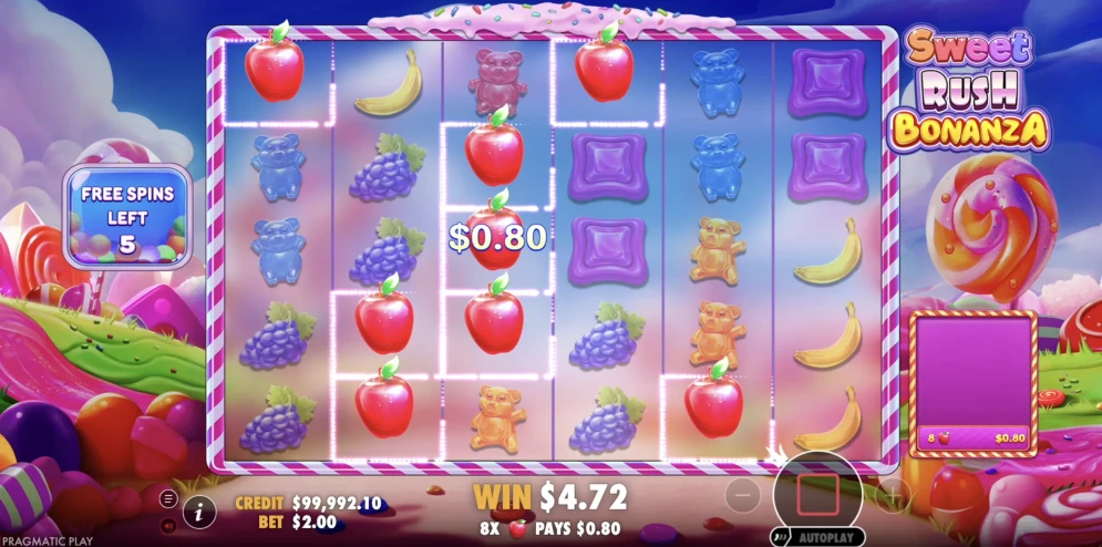 Sweet Rush Bonanza demo