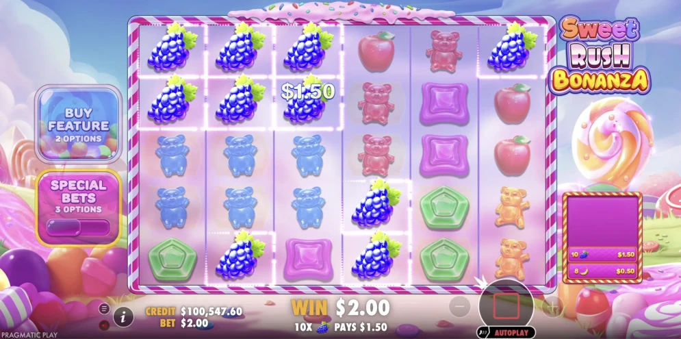 Sweet Rush Bonanza Slot
